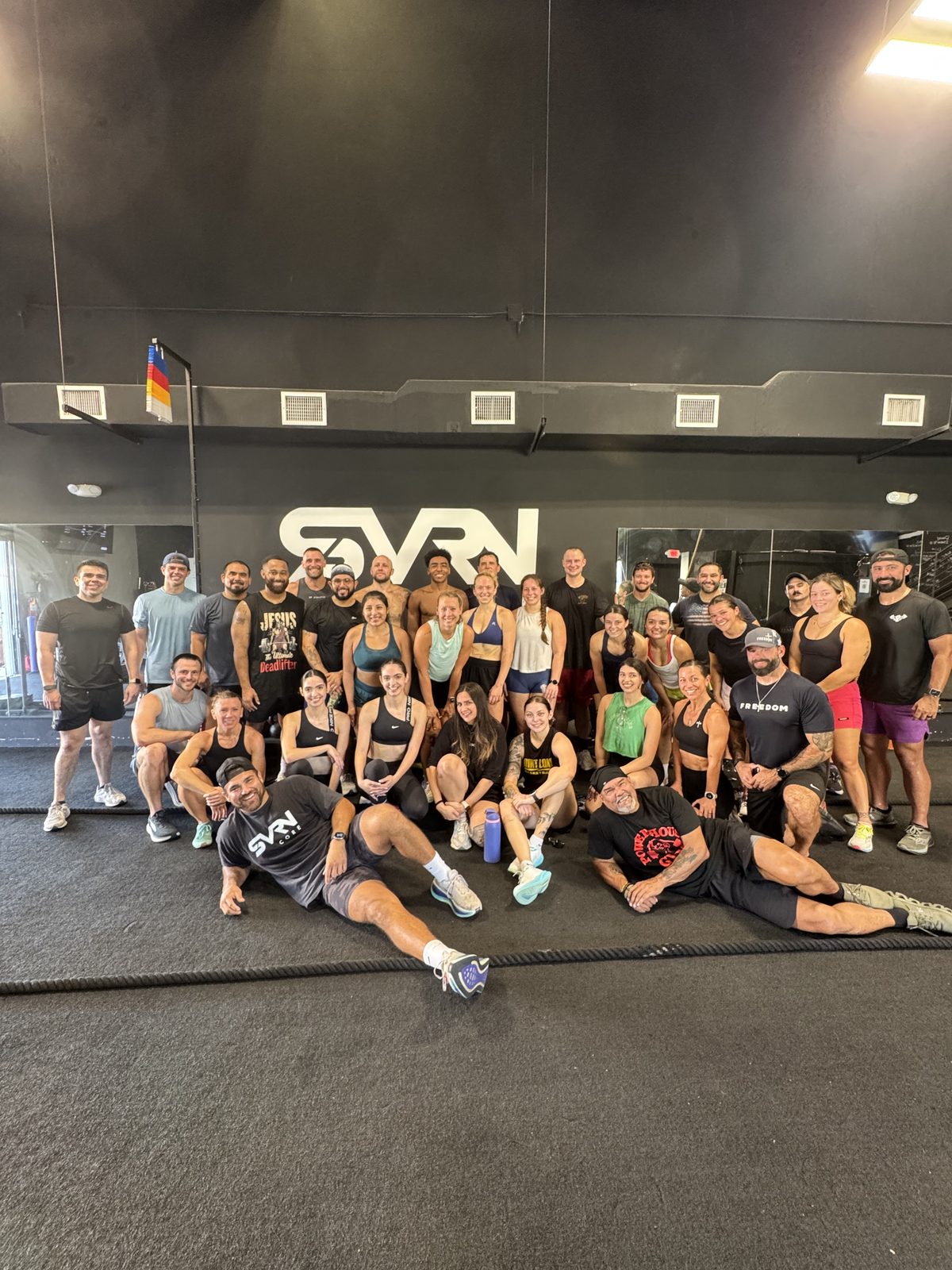AIP community workout at SVRN Core